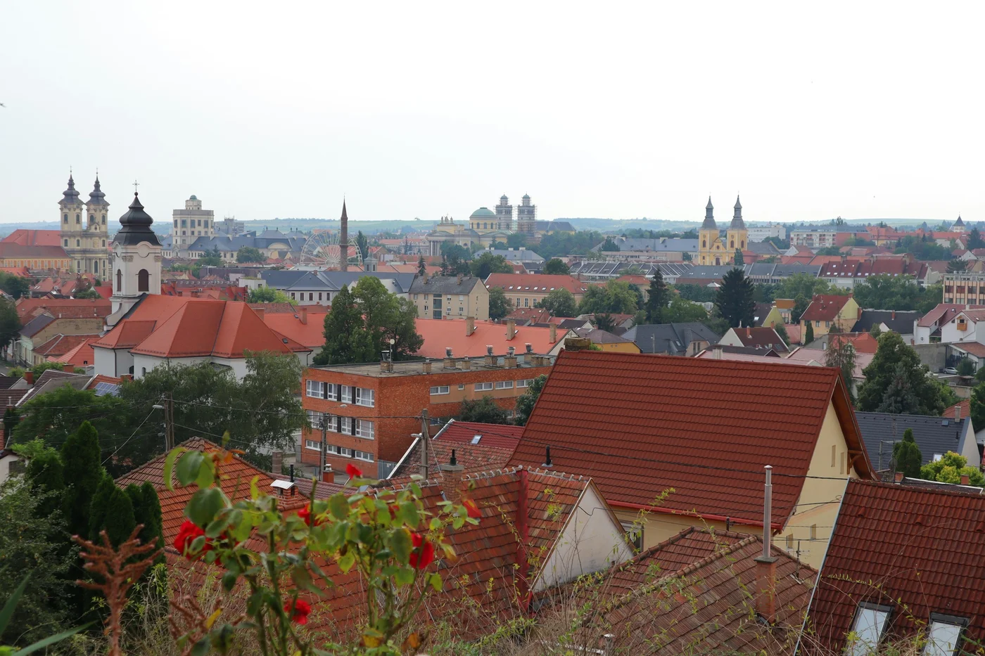 Eger skyline