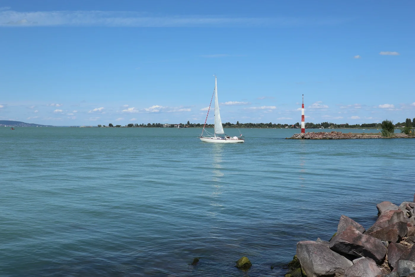 Lake Balaton skyline