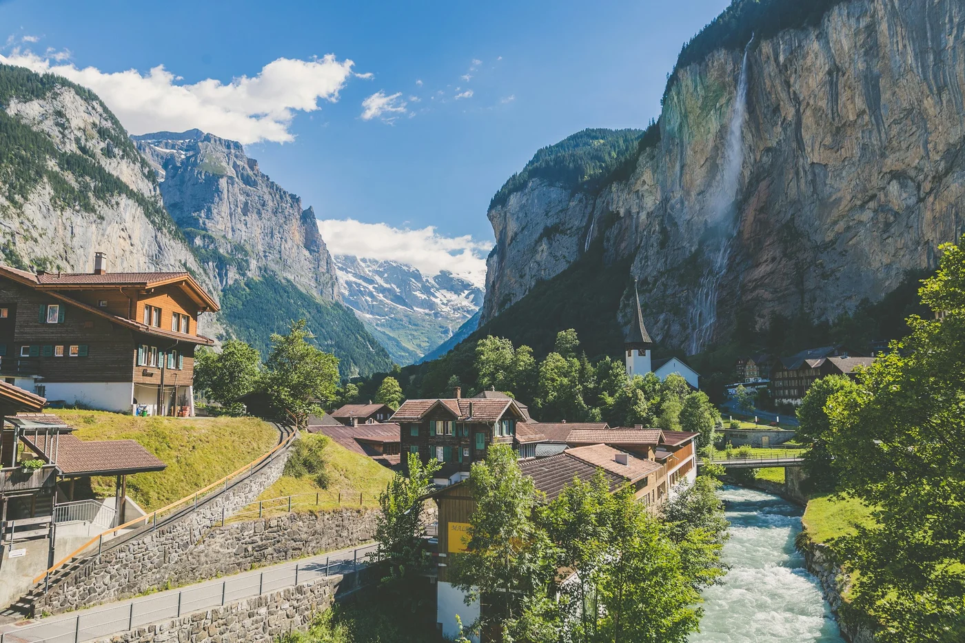 Lauterbrunnen — photo by Tim Trad on Unsplash