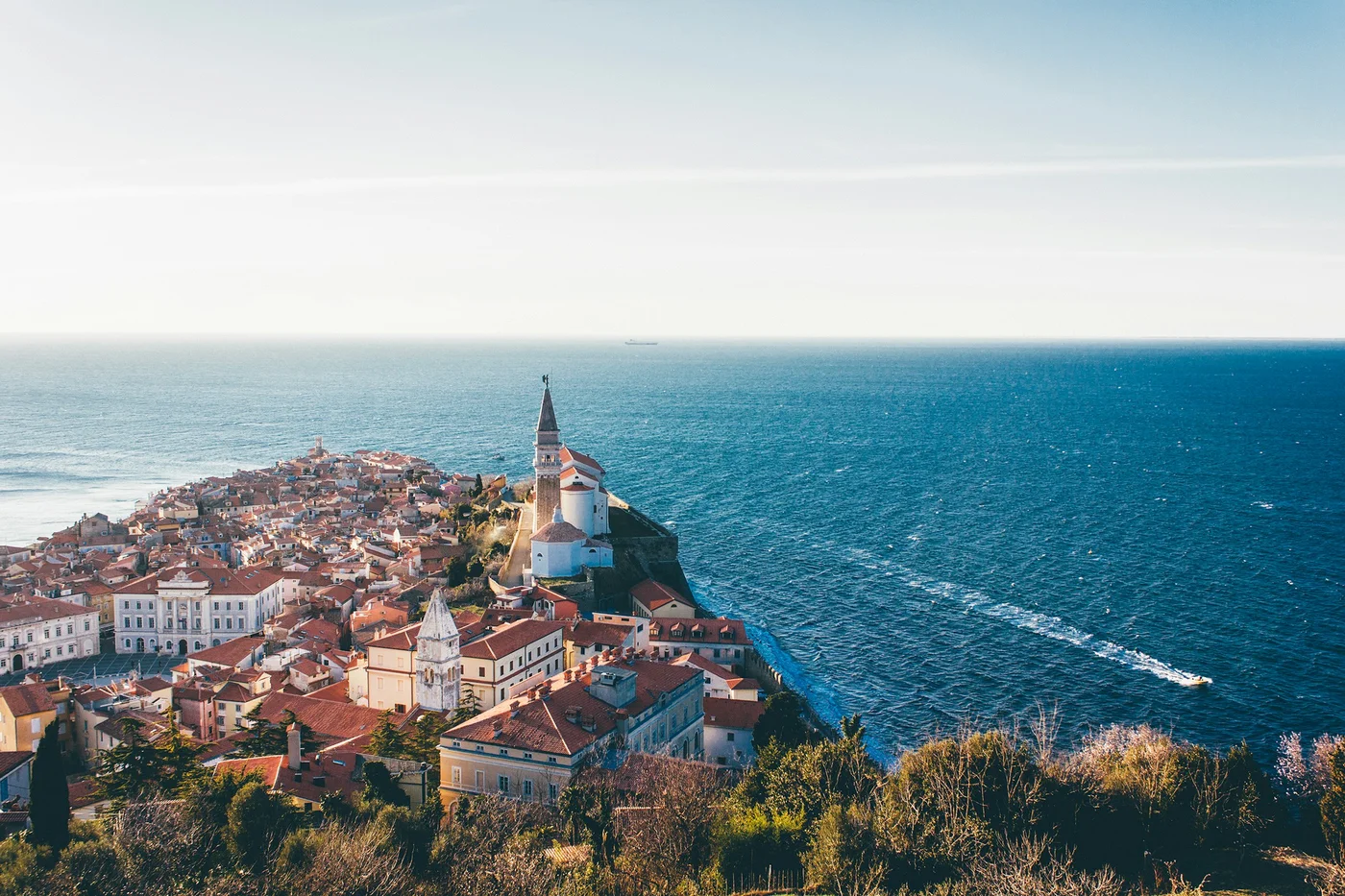 Piran — photo by Mikita Karasiou on Unsplash