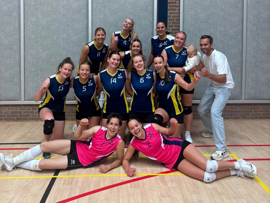 VCH Dames 1 in actie