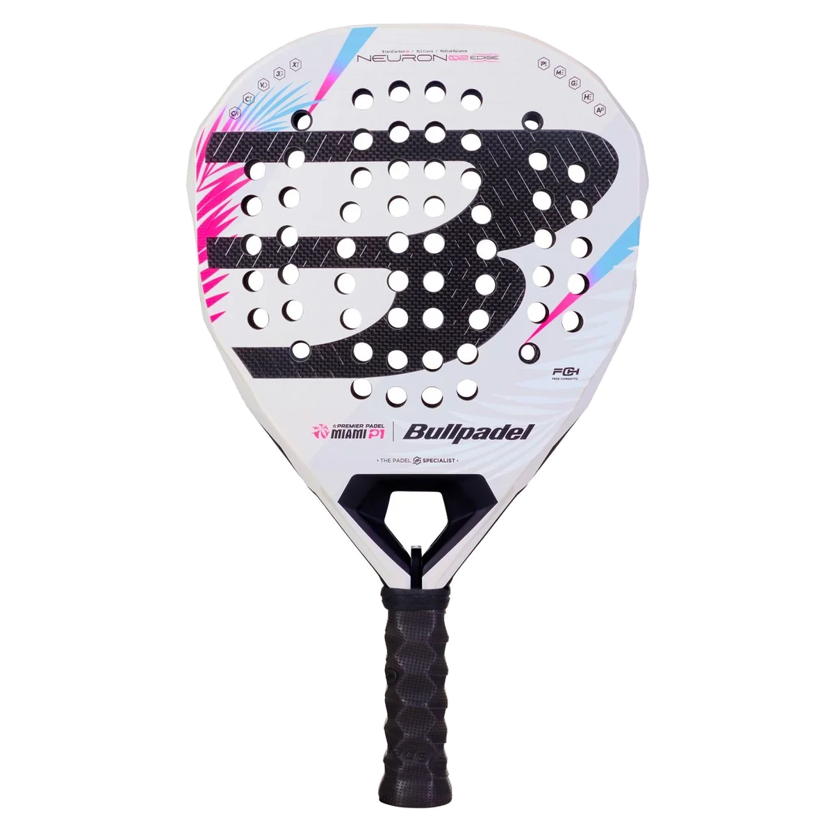 Bullpadel Neuron 02 Edge Miami 26 Blanco