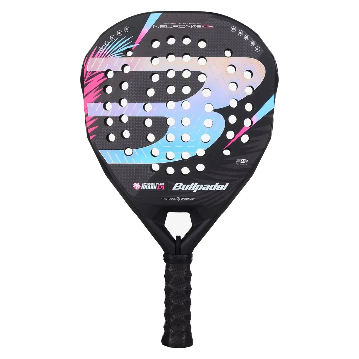 Bullpadel Neuron 02 Edge Miami 26 Negro